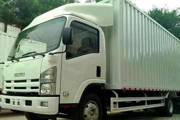 庆铃 五十铃700P系列中卡 189马力 6.2米厢式载货车(QL5100XXY9MARJ)(油刹)