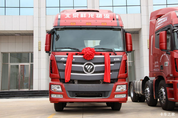 福田 欧曼GTL 6系重卡 400马力 6X2牵引车(BJ4259SNFKB-AC)