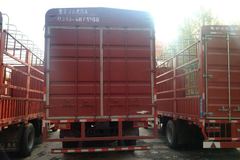 福田 欧马可5系中卡 170马力 4X2 6.75米排半仓栅式载货车(BJ5169CCY-F2)