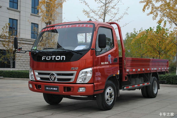 福田 奥铃捷运 116马力 CNG 4.23米单排栏板轻卡(国五)(BJ1089VEJCA-A1)