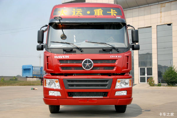 大运 新N8E重卡 400马力 6X4 LNG牵引车