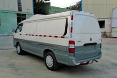 福田风景 129马力 封闭厢式冷藏车(广州粤雪牌)(BJ5036XLC-XB)