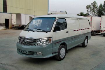 福田风景 129马力 封闭厢式冷藏车(广州粤雪牌)(BJ5036XLC-XB)