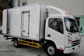 江淮帅铃底盘&nbsp;冷藏车外观图片