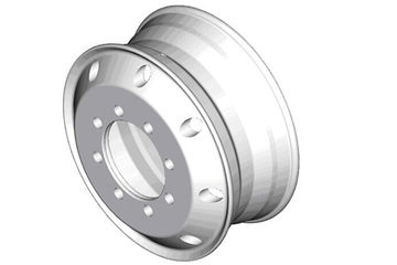 戴卡宏鑫 22.5x8.25 铝合金车轮(编号：T015217532A)