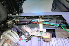 江淮帅铃 威司达W530中卡 165马力 4X2 6.75米栏板载货车底盘(HFC1121P70K1E1)