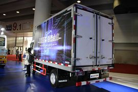 跃进底盘&nbsp;冷藏车外观图片