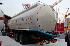 上汽红岩 杰狮C100 390马力 8X4 粉粒物料运输车