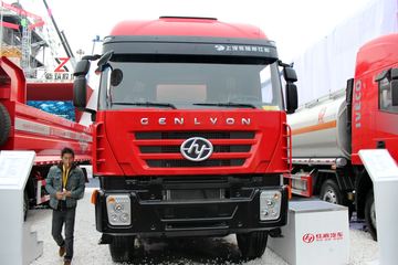 上汽红岩 杰狮C500 430马力 8X4 粉粒物料运输车(CQ5316GFLHXVG466H)
