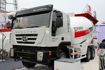 上汽红岩 杰狮 350马力 6X4 混凝土搅拌车(TG5252GJBCQD)