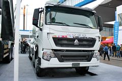 中国重汽 HOWO-T7H 360马力 8X4 混凝土搅拌车(ZZ1317N366HD1)