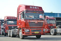 陕汽重卡 德龙F3000 轻量化版 380马力 6X4 LNG牵引车(SX4258NT384TL)