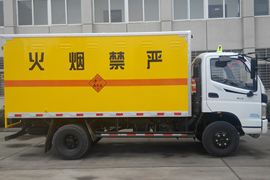 福田欧马可底盘&nbsp;爆破器材运输车外观图片