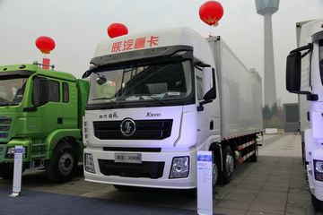 陕汽重卡 德龙X3000 245马力 6X2 9.5米厢式载货车(SX5256XXY4K549)