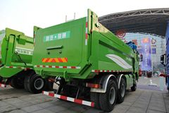 陕汽康明斯 德龙F3000 345马力 6X4 5.6米自卸车(SX3256DR3841)