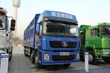 陕汽重卡 德龙X3000 270马力 6X2 9.55米仓栅式载货车(SX5250CCYXA9)