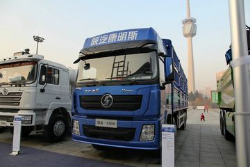 陕汽重卡 德龙X3000 270马力 6X2 9.5米仓栅式载货车(SX5256CCY4K549)