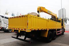 上汽红岩 杰狮M100 6X4 12吨 随车吊 上汽红岩 杰狮M100 6X4 12吨 随车吊