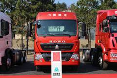 中国重汽 HOWO T5G重卡 轻量化版 350马力 6X2牵引车(ZZ4257N25CGD1)