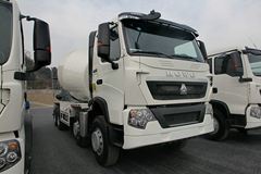 中国重汽 HOWO-T7H 400马力 8X4 混凝土搅拌车(ZZ5317GJBV366HD1)