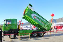 时骏 格奥雷重卡 336马力 6X4 5.8米LNG自卸车(U型斗新型渣土车)(LFJ3255G11)
