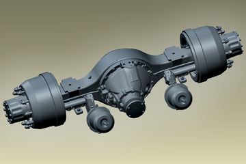美驰MS13176 鼓式单级减速驱动桥
