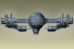 美驰MS13176 盘式单级减速驱动桥