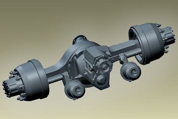 美驰MS13166 鼓式单级减速驱动桥