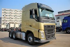 沃尔沃 新FH重卡 460马力 6X2R 高顶牵引车(土豪金)