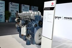 潍柴WP12NG350E50 350马力 12L 国五 天然气发动机