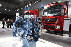 潍柴WP12NG350E50 350马力 12L 国五 天然气发动机