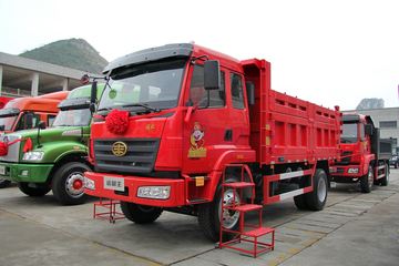 一汽柳特 运财王(L5K)轻卡 160马力 4.75米自卸车(黑桥)(中顶)(长厢)(LZT3162PK2E4A90)