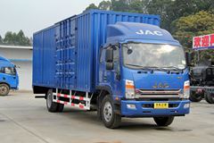 江淮帅铃 威司达W570中卡 核载版 160马力 4X2 7.6米排半厢式载货车(EQ5160XXYLZ4D)
