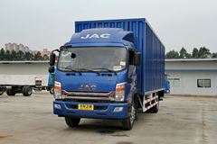 江淮帅铃 威司达W570中卡 核载版 160马力 4X2 7.6米排半厢式载货车(EQ5160XXYLZ4D)