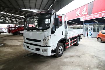 跃进 超越C500-33 140马力 4.1米单排栏板轻卡(上菲红)(NJ1041ZFDCWZ)