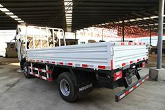 跃进 超越C500-33 140马力 4.1米单排栏板轻卡(上菲红)(NJ1041ZFDCWZ)