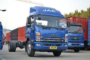 江淮帅铃 威司达W570 160马力 4X2 7.66米厢式载货车底盘(HFC5142XXYP70K1E3V)