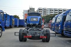 江淮帅铃 威司达W530中卡 160马力 4X2 6.8米排半厢式载货车底盘(HFC5162XXYP70K1E1)