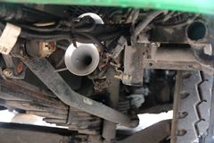 华菱 汉马重卡 345马力 6X4 5.6米自卸车(新型渣土车)(HN3251B34C9M4)