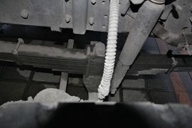 汉马H6&nbsp;混凝土搅拌车底盘                                                图片