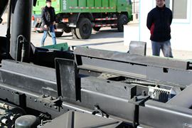 奥铃CTX&nbsp;自卸车底盘                                                图片