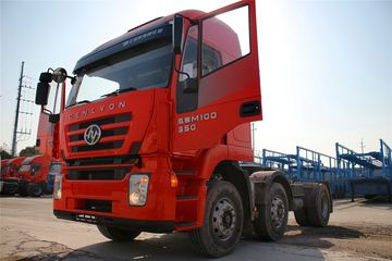 上汽红岩 杰狮M100重卡 290马力 6X2牵引车(CQ4255HTG273C)