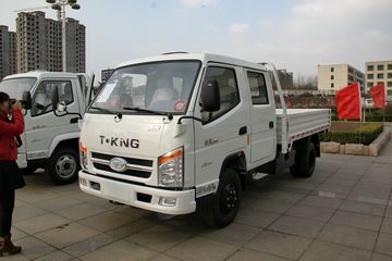 唐骏欧铃 欧冠 旗舰版 112马力 汽油/CNG 3.2米双排栏板轻卡(ZB1030LSD6F)