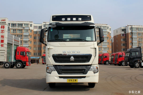 中国重汽 HOWO T7H重卡 540马力 6X4自动挡牵引车(AMT手自一体)(HR7前桥)(ZZ4257W324HE1B)