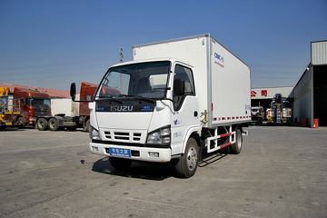 庆铃 五十铃600P 120马力 4X2 冷藏车(中集牌)(JG5040XLC4)