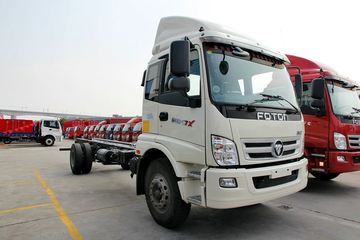 福田 奥铃CTX中卡 重载版 156马力 4X2 5.2米排半栏板载货车底盘(BJ1139VJPED-F1)