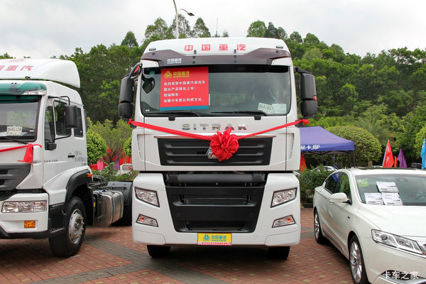 中国重汽 汕德卡SITRAK C7H重卡 400马力 6X4牵引车(变速箱:ZF16S2230 TO)