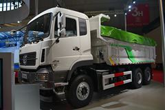 东风商用车 大力神重卡 350马力 6X4 5.6米自卸车(新型渣土车)(DFH5258ZLJA)