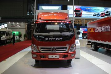 福田 奥铃CTX中卡 科技版 156马力 4X2 6.75米厢式载货车((BJ5169XXY-AC)