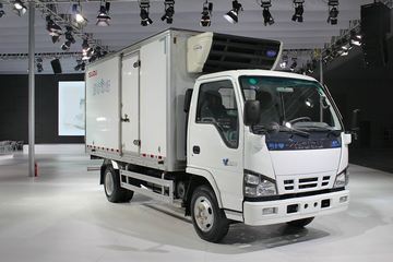 庆铃 五十铃600P 120马力 4X2 冷藏车(QL5040XLCA1HAJ)